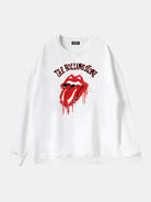 Rolling Stones Dripping Tongue Logo Sweatshirt Eleven Oasis