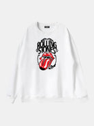 Rolling Stones Classic Tongue Logo Sweatshirt Eleven Oasis