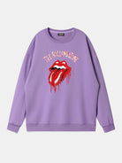 Rolling Stones Dripping Tongue Logo Sweatshirt Eleven Oasis