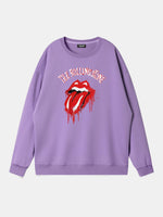 Rolling Stones Dripping Tongue Logo Sweatshirt Eleven Oasis