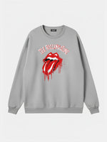 Rolling Stones Dripping Tongue Logo Sweatshirt Eleven Oasis