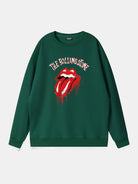 Rolling Stones Dripping Tongue Logo Sweatshirt Eleven Oasis