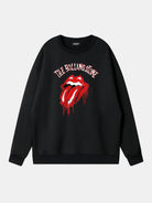 Rolling Stones Dripping Tongue Logo Sweatshirt Eleven Oasis