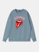 Rolling Stones Dripping Tongue Logo Sweatshirt Eleven Oasis