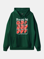 Rolling Stones Tongue Logo Grid Hoodie Eleven Oasis