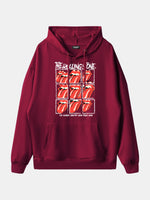 Rolling Stones Tongue Logo Grid Hoodie Eleven Oasis