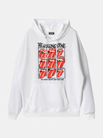 Rolling Stones Tongue Logo Grid Hoodie Eleven Oasis