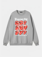 Rolling Stones Tongue Logo Grid Sweatshirt Eleven Oasis