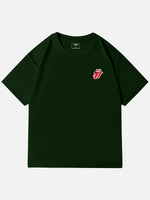 Legends of Rock Guitar Collage Cotton T-Shirt Eleven Oasis