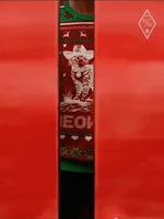 Ugly Christmas Cowboy Cat Meowdy Sweater ElevenOasis