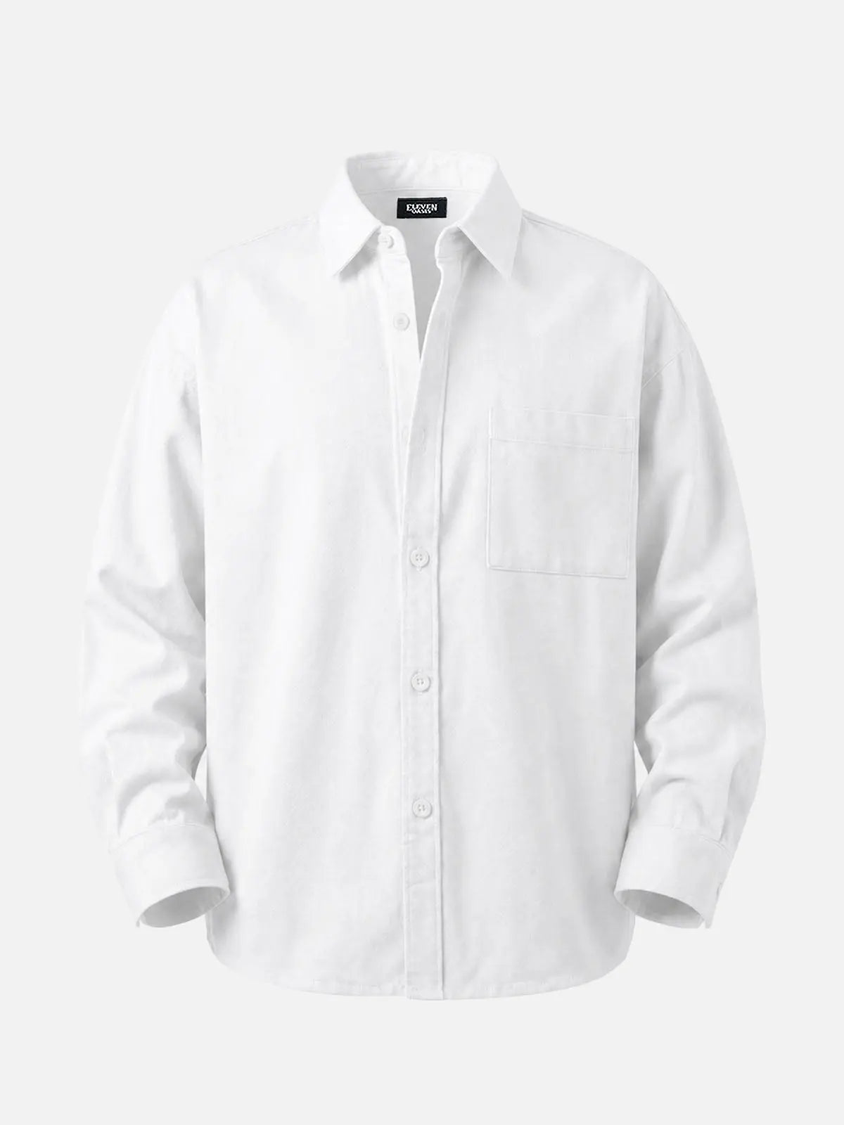 Men's Utility Overshirt Regular Fit Long Sleeve Shirt Eleven Oasis