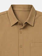 Men's Utility Overshirt Regular Fit Long Sleeve Shirt Eleven Oasis