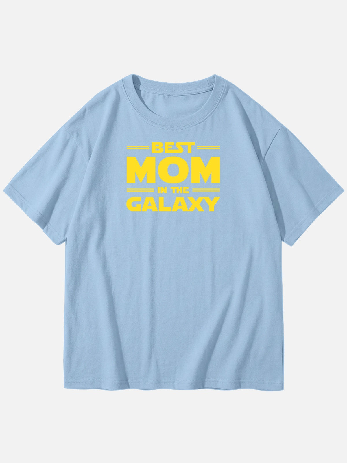 Custom Best Mom in the Galaxy Cotton Short Sleeve T-Shirt Eleven Oasis