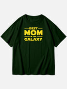 Custom Best Mom in the Galaxy Cotton Short Sleeve T-Shirt Eleven Oasis