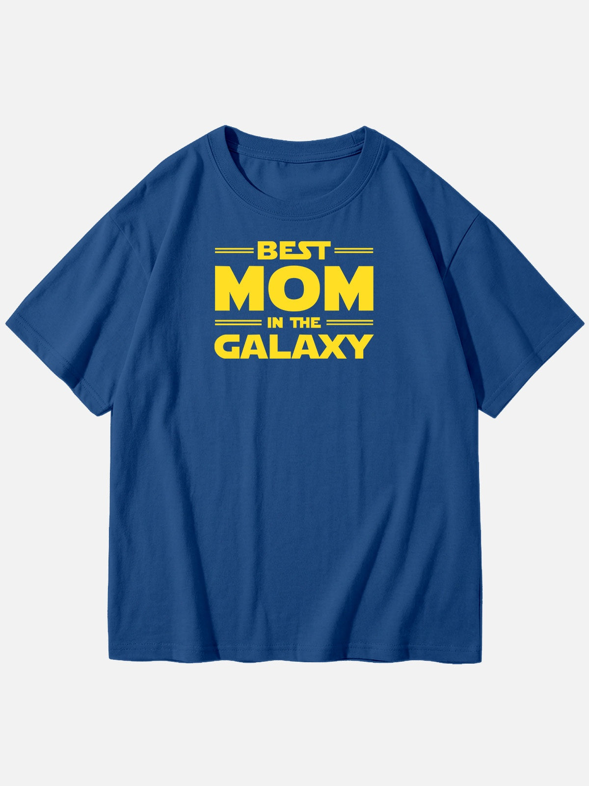 Custom Best Mom in the Galaxy Cotton Short Sleeve T-Shirt Eleven Oasis