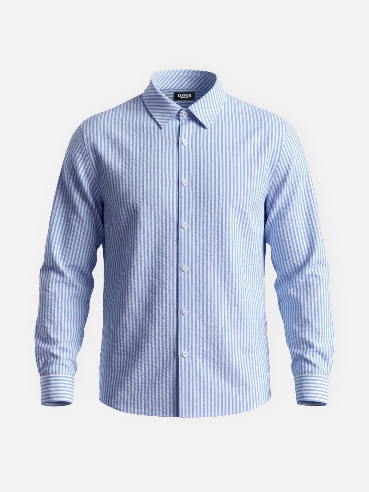 Men's Classic Stripe Long Sleeve Shirt Eleven Oasis