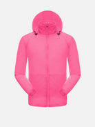 Men's Slim Fit Packable Hooded Outdoor Jacket Eleven Oasis