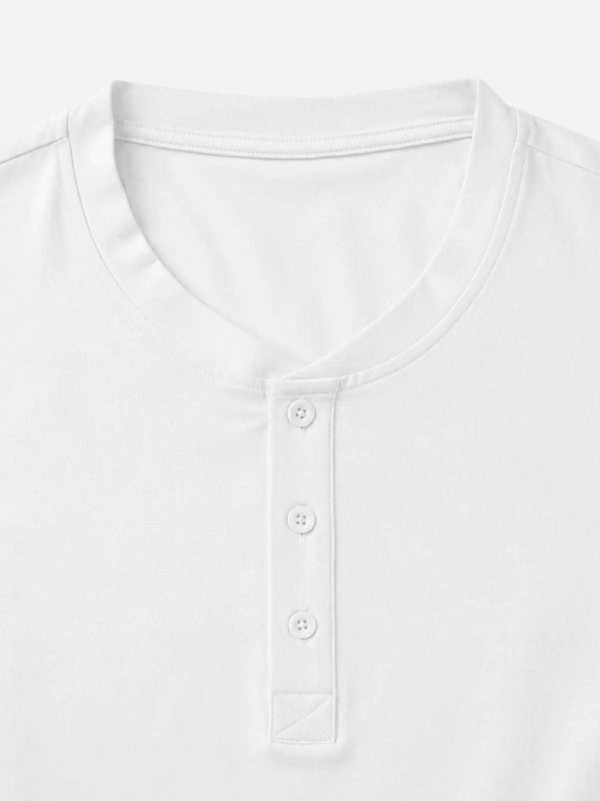 Men's Classic Henley Slim Fit Long Sleeve Shirt Eleven Oasis