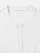 Men's Classic Henley Slim Fit Long Sleeve Shirt Eleven Oasis