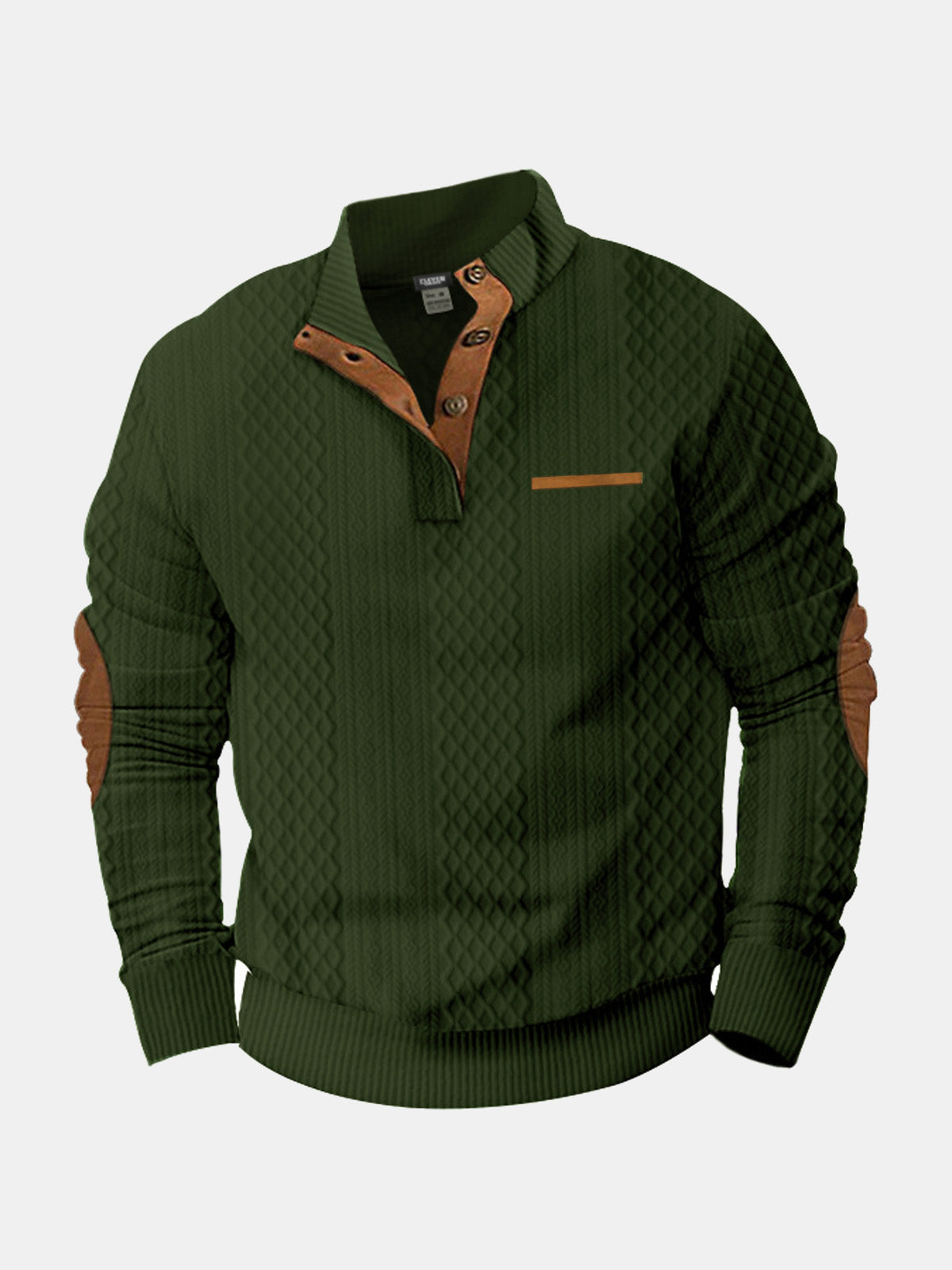 Men's Cable Knit Pullover Sweater ElevenOasis