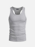 Men's Ribbed Athletic Slim Fit Tank Top Eleven Oasis
