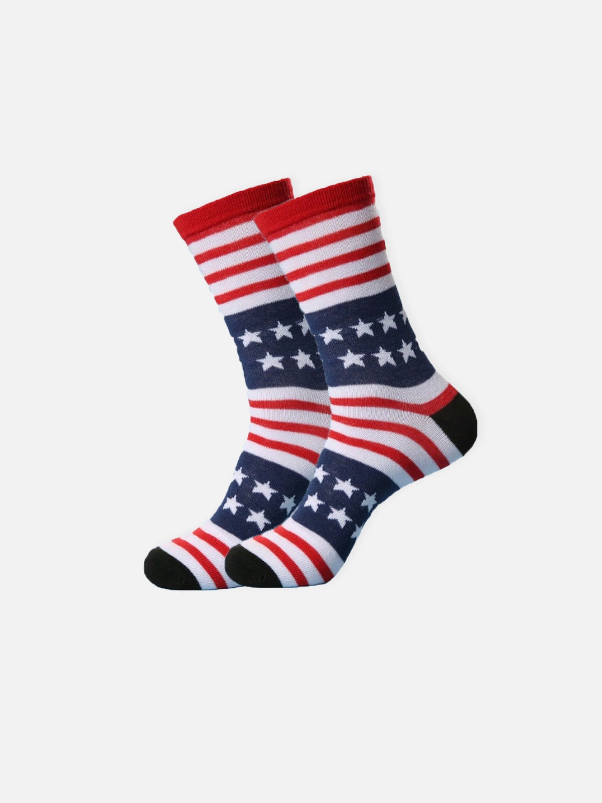 Men's American Flag Pattern Crew Socks Eleven Oasis