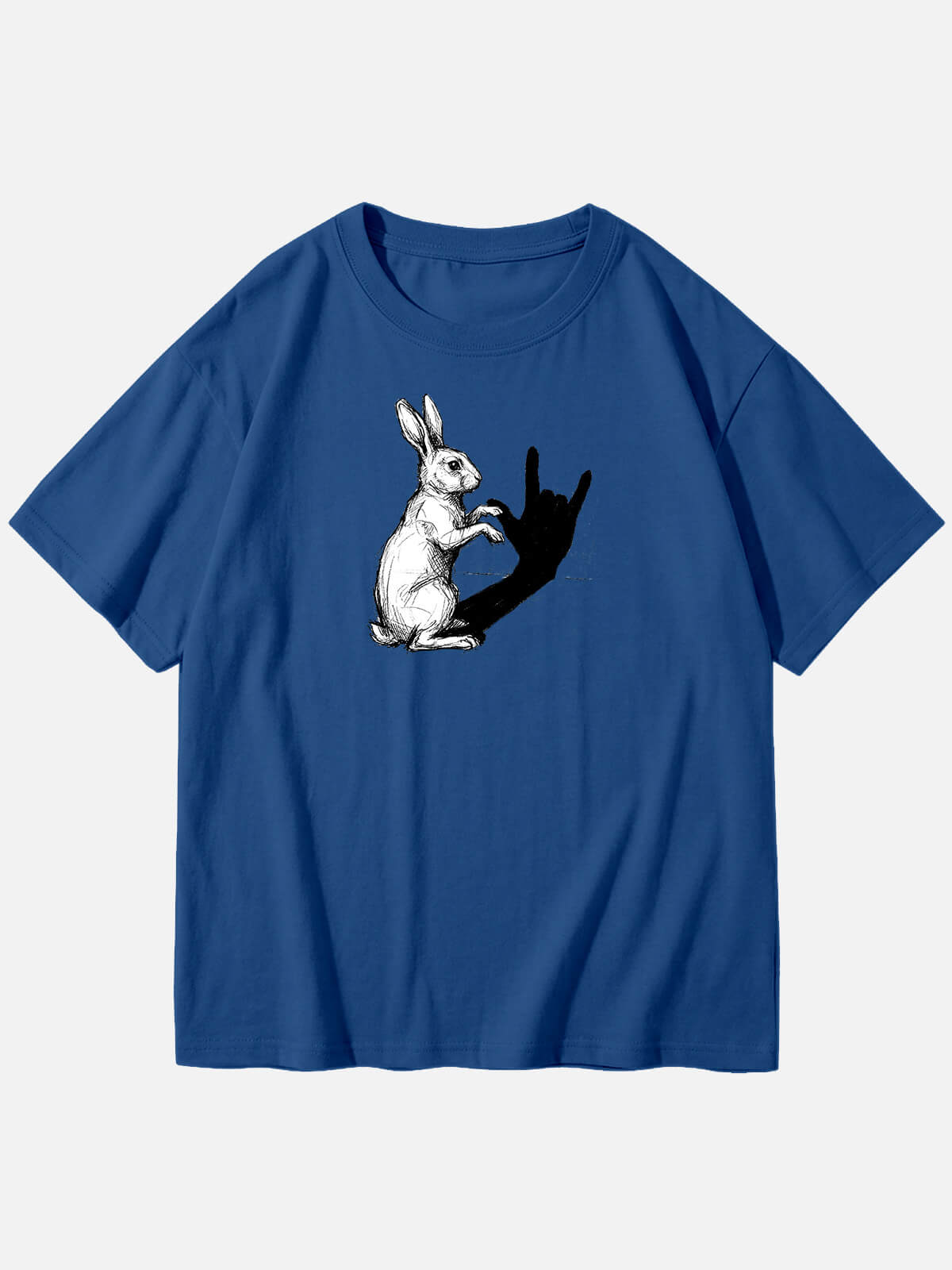 Men's Rabbit Shadow Graphic T-Shirt Eleven Oasis