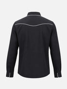 Men's Western Yoke Contrast Piping Long Sleeve Shirt ElevenOasis