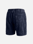 Men's Washed Cotton Drawstring Shorts Eleven Oasis
