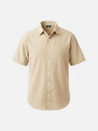 Men's Everyday Linen-Blend Short Sleeve Shirt Eleven Oasis