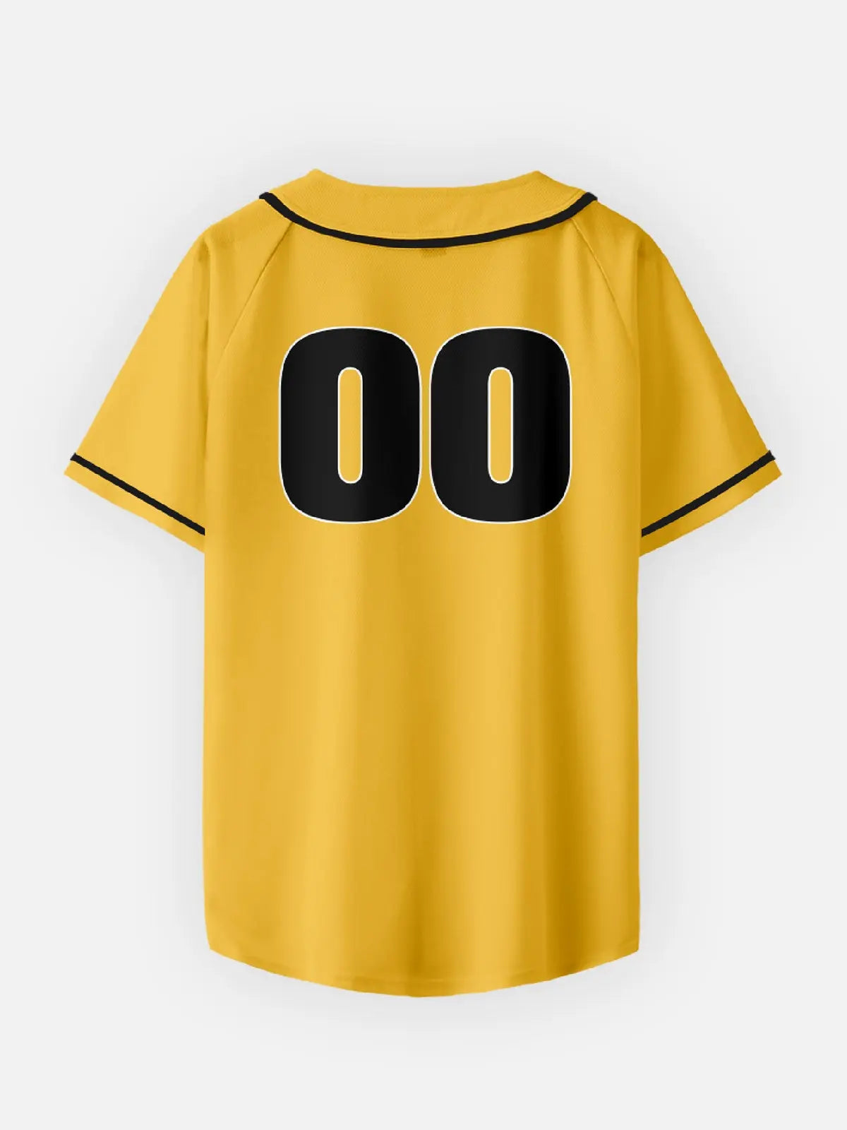 Men's Custom Retro Cartoon Baseball Team Short Sleeve Jersey Eleven Oasis