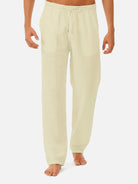 Men's Printed Solid Color Casual Long Pants ElevenOasis