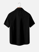 Men's Retro Stripe Tiger Short Sleeve Shirt Eleven Oasis