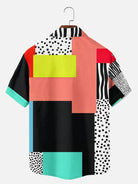 Men's Retro Pop Art Short Sleeve Shirt?