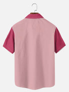 Men's Custom Bowling Graphic Short Sleeve Shirt ElevenOasis