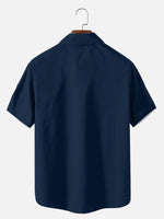 Tall Men¡¯s Retro Strike Bowling Short Sleeve Shirt Eleven Oasis