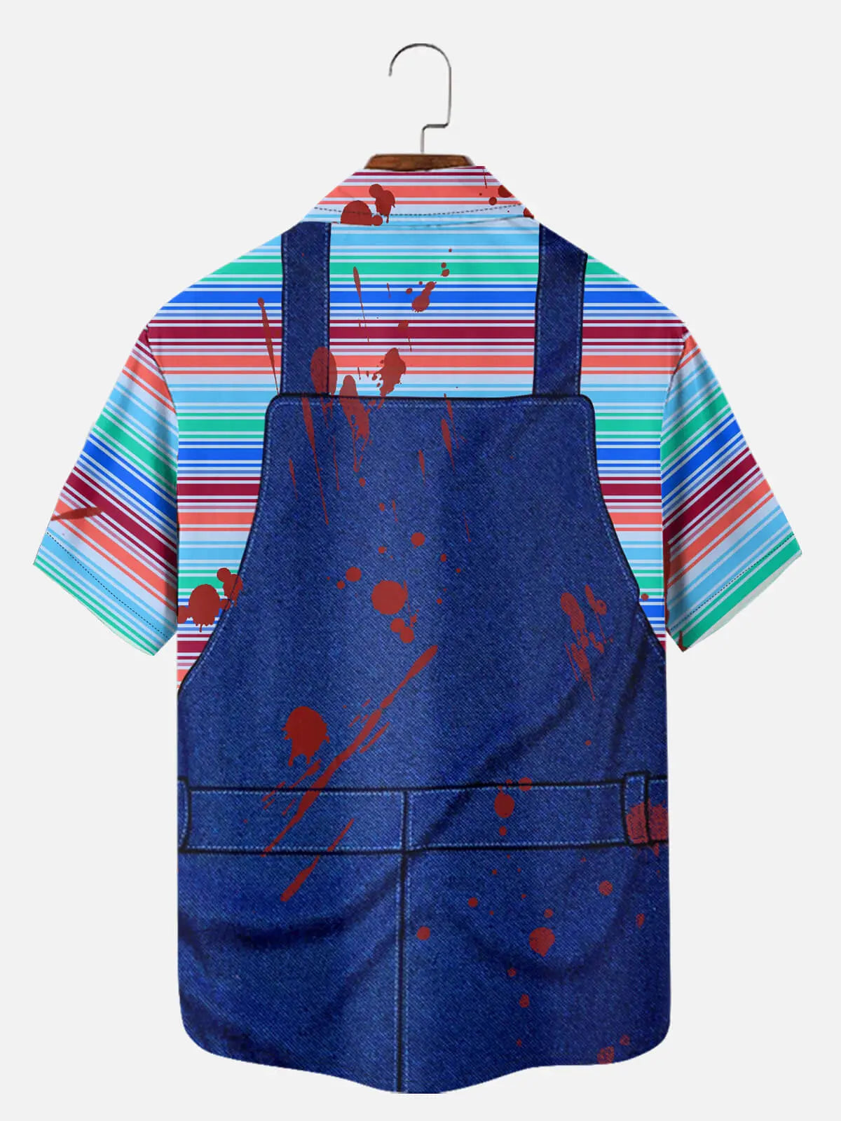 Tall Men's Chucky Good Guys Halloween Short Sleeve Shirt ElevenOasis