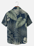 Men's Tropical Palm Short Sleeve Shirt Eleven Oasis