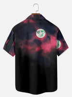 Tall Men's Ghostbusters Statue of Liberty Short Sleeve Shirt Eleven Oasis