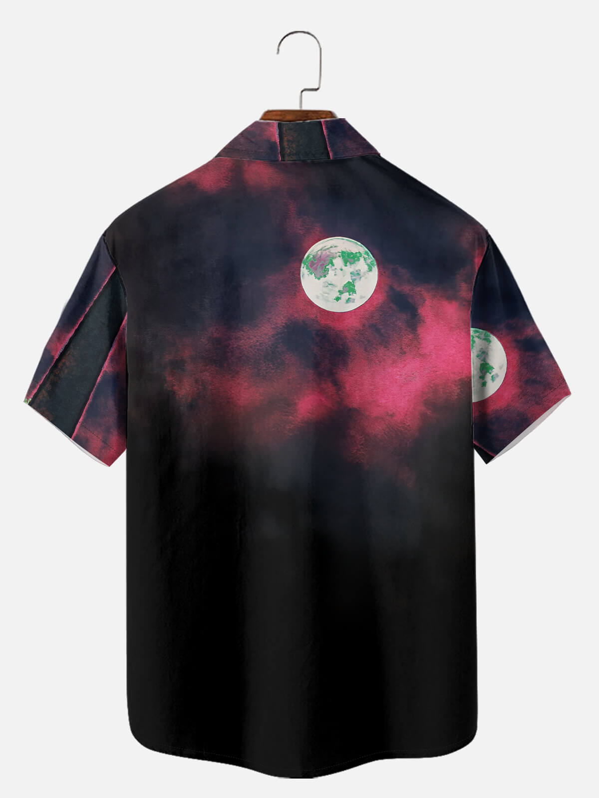 Tall Men's Ghostbusters Statue of Liberty Short Sleeve Shirt Eleven Oasis