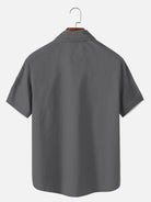 Men's Midnight Pinstripe Hot Rod Short Sleeve Shirt Eleven Oasis