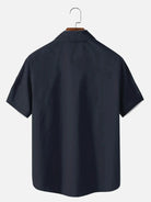 Men's Ghostbusters Cartoon Monsters Short Sleeve Shirt Eleven Oasis