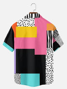 Men's Retro Pop Art Short Sleeve Shirt Eleven Oasis