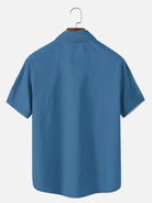 Men's Pop Culture 70's-80s Nostalgia Short Sleeve Shirt ElevenOasis
