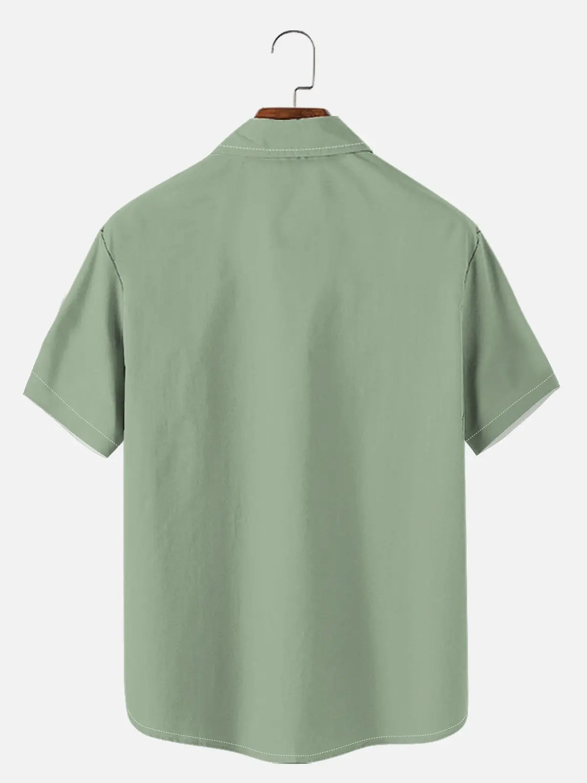 Men's Coconut Tree Casual Breathable Hawaiian Short Sleeve Shirt ElevenOasis