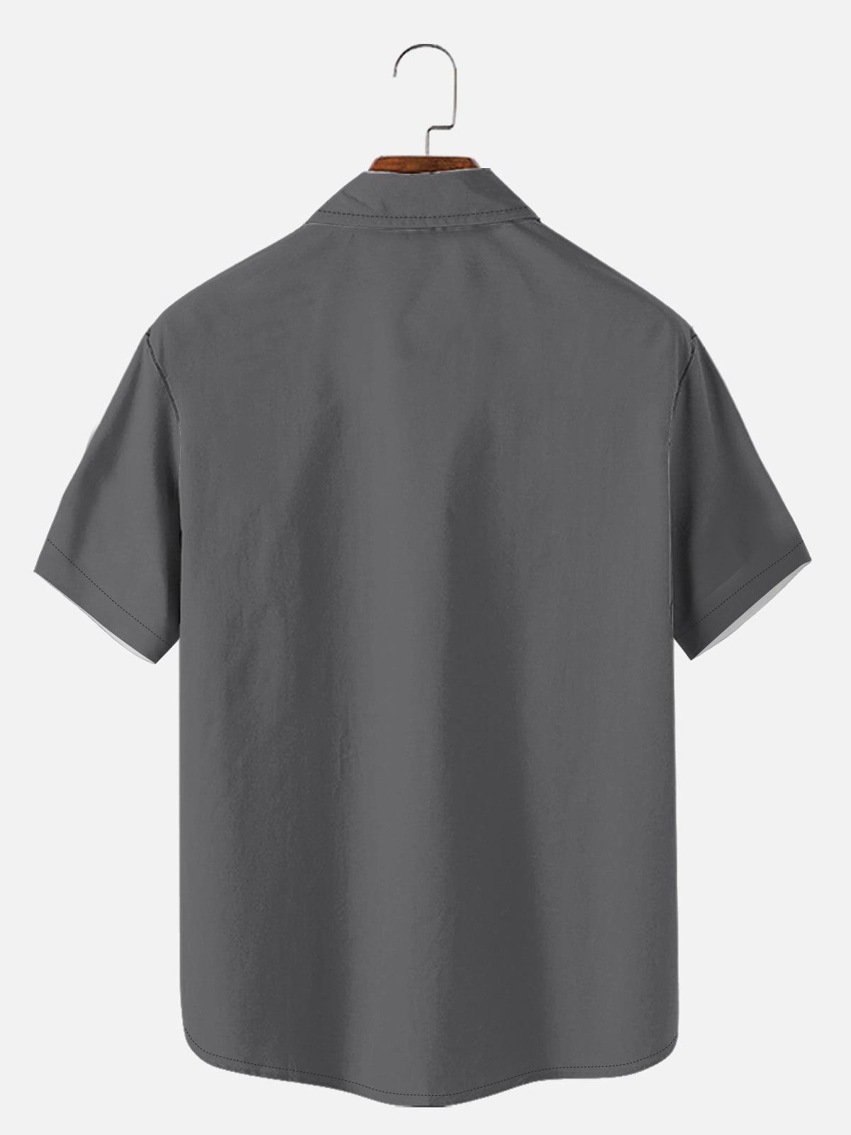 Tall Men's Midnight Pinstripe Hot Rod Short Sleeve Shirt Eleven Oasis