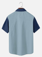 Men's Custom Bowling Graphic Short Sleeve Shirt Eleven Oasis