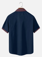 Tall Men¡¯s Uptown Alley Bowling Short Sleeve Shirt Eleven Oasis