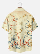 Men's Vintage New Year Bottle Characters Short Sleeve Shirt ElevenOasis