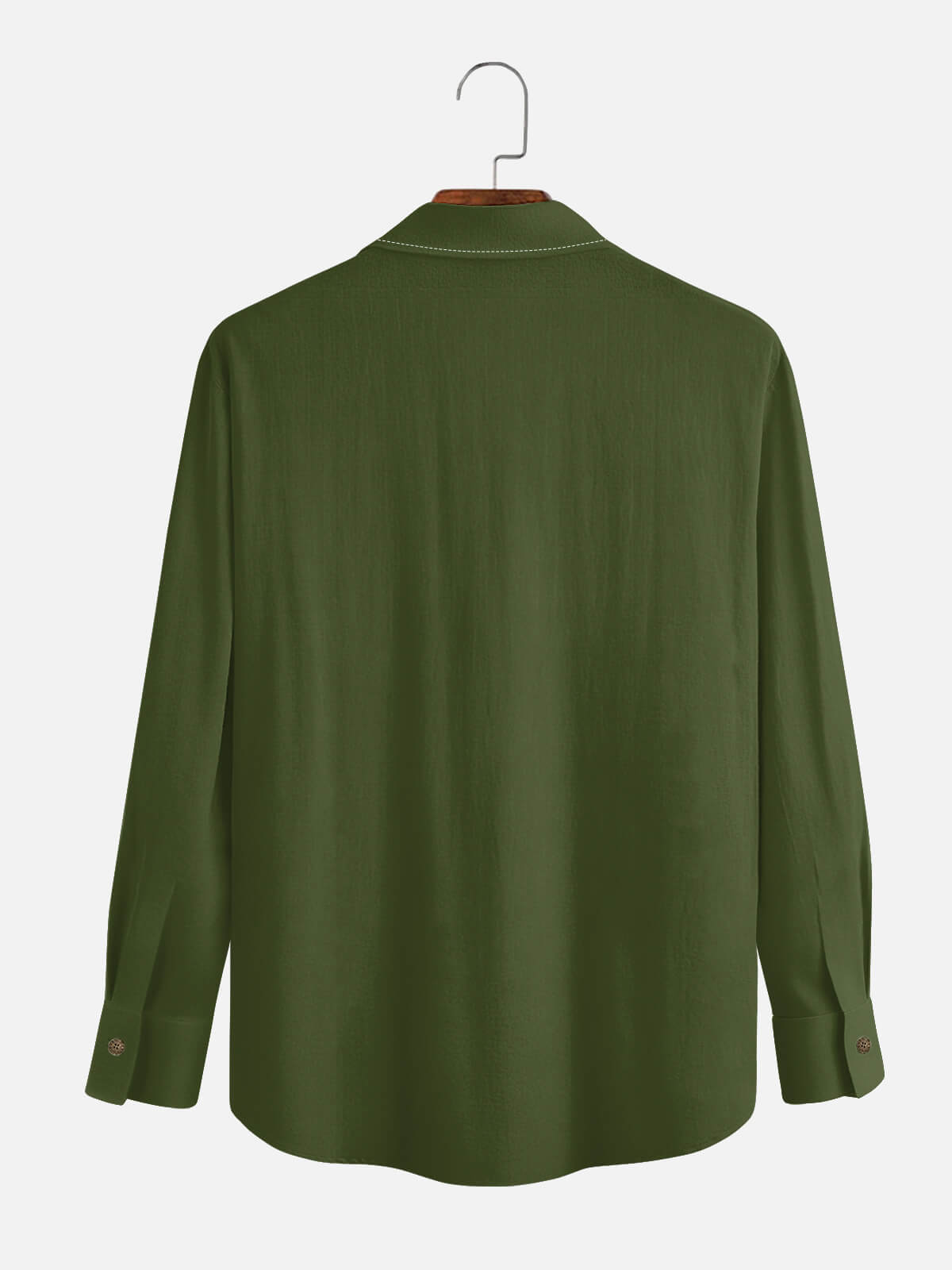 Men's Mid-Century Geometric Long Sleeve Shirt Eleven Oasis